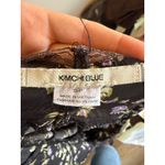 Kimchi Blue  Floral Lace Trim Midi Dress Black Purple Women's S/P Photo 2