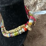 AQUA $115  Charm & Bead Cord Slider Bracelets in 14K Gold Plated, Set of 3 Photo 3