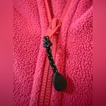 Vineyard Vines  Pink Fleece Vest Zip Windbreaker Whale Logo Women's Size Medium Photo 3