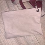 G.H. Bass &Co. G.H. Bass & Co maroon reversible tote bag attached wallet faux leather Photo 8