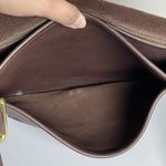 Coach Vintage Stewardess Brown Leather Shoulder Bag 9525 Satchel Photo 6