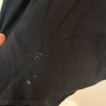 Reformation  Black Mini Dress with Puff Sleeve and Tie Front Photo 13