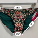 Xhilaration Women’s Hipster Bikini Swim Bottom Pine Green Print NWT Photo 5