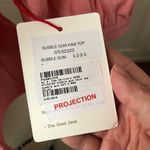 NWT The Good Jane Kaia Bubble Gum Crop Peplum S Pink Photo 5