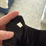 Amazon Black Ruched Strapless satin Gown size XL Photo 2