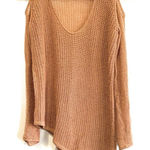 Helmut Lang  Cold Shoulder Asymmetrical Sweater‎ Photo 0