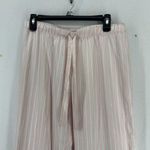 Victoria's Secret Victoria’s Secret Glazed Satin Long Pajama Set Striped Medium Pink Photo 10