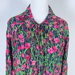 See By Chloe $550 NWOT See By Chloé Floral Long Sleeve Midi Dress Size 38 Photo 5