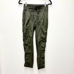 Lululemon  Street To Studio Pant II, Unlined 28" Dark Olive / Green | Size 4 Photo 3