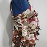 EXPRESS Design Studio Silk Floral Ruffle Camisole Top Photo 3