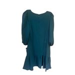 DKNY Solid Green Dress Sz 6 NWT Photo 1