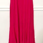 Tuckernuck • francesca short sleeve maxi ruffle
faux wrap dress in hot pink sz S Photo 11