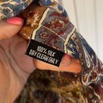 Anthropologie Tolani 100% silk ruffle mini dress size small Photo 4