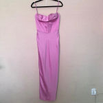 House Of CB  'Charmaine' Pink Corset Maxi‎ Dress NWOT size M Photo 3