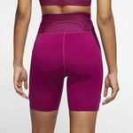 Nike Womens City Ready Running 7" Compression Shorts Berry Fuchsia Small NWOT Photo 9