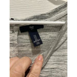 Gap  Gray and White Sweater Dress Women’s Size Large‎  3/4 Sleeves Photo 5