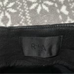 New RTA Jolene Synthetic Buttoned Glaze Mini Skirt In Black Size 6 Photo 5