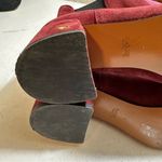  Shoes‎ Coach Tia Suede Ankle Bootie Wine Red Size 7 Photo 7