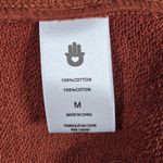 Spiritual Gangster Warrior Classic Hoodie Rust Orange Cotton Pullover Size M NWT Photo 7