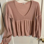 Belk  Waffle Knit V-Neck Sweater Photo 0