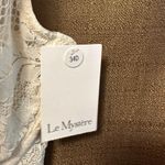 NWT Le Mystère Women's Lace Allure Longline Convertible Bra Size 34D White Photo 4