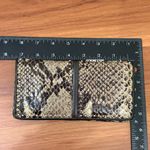 Brighton Snakeskin Embossed Leather Studded Bifold Card Wallet Photo 6