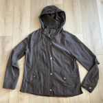 Staccato  Women's Grey Hooded Full Zip Jacket Size Large Photo 0