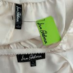 Sam Edelman  Ivory Satin Lace Trim Cami Shorts Pajama Set L Photo 3