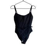 ANDIE  The Riviera Belted Medium Black Classic One Piece‎ Swimsuit Photo 4