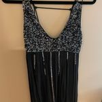 Free People sparkly navy dress Photo 0