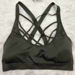 Victoria Sport Women's Olive Green Strappy Sports Bra Size L Photo 0
