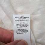 Lucky Brand  Cream & White Jacquard Knit Henley Size 1X Photo 7