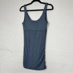 Michael Stars  Blue Sparkle Mini Dress Womens S Athletic Gorpcore Sleeveless Photo 7