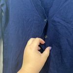 J. McLaughlin  Womens Cardigan Sweater XS‎ Blue Solid Button Knit Long Sleeve Photo 1