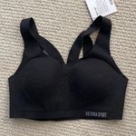 Victoria's Secret NEW Victoria’s Sport Angel Max High Support Sports Bra 32C Black Laser Cut NWT Photo 0