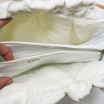 Krass&co Vintage 80s Fine Arts Bag White Floral Embroidered Purse Photo 9