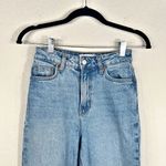 Reformation Liza Ultra High Rise Slim Straight Jeans in Malta Photo 3