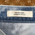 Universal Threads Universal Thread High Rise Skinny Tie-Dye 12/31R Stretchy Jeans Hippie Grunge Photo 4