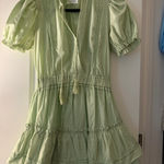 Mabel Mable Green Mini Dress Photo 0
