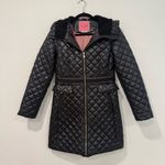 Kate Spade  New York Black Quilted Puffer Long Jacket Coat XS Photo 0