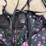 Victoria's Secret Victoria’s Secret floral coquette y2k satin bow top Photo 1