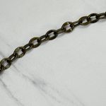 Y2K Chunky Blue Studded Flower Gold Chain Belt β¨ Photo 9