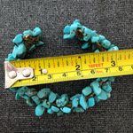 3 Bundle ~ 2 Turquoise Bracelets & 1 pair earrings Photo 2