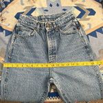 Lee Vintage 80s high rise acid wash bareback taper leg jeans Photo 7