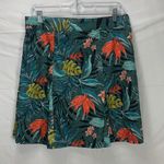 Rip skirt Paia Hawaii Green Tropical Print Wrap Skirt Size Medium Photo 5