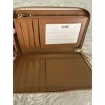 Coach C4124 Medium Id Zip Leather Wallet in Off White Photo 3