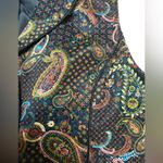 Orvis Vintage Womens Vest Button Up Multicolor Paisley Boho Classic. Sz Small Photo 3