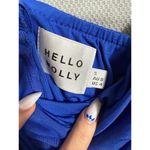 Hello Molly Royal Blue Draped Ruched Mini Dress - Size S (US 4) Photo 4