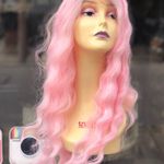 Pink ombré soft Swisslace Lacefront wig Photo 0