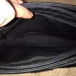 Esprit VTG Y2K Espirit Faux Leather Vegan Small Black Carry Hand Bag Photo 10